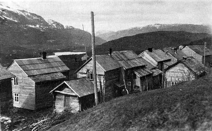 Bilete 28. Stora Rokne fyre utskiftingen 1931. Fot. P. Braaten.